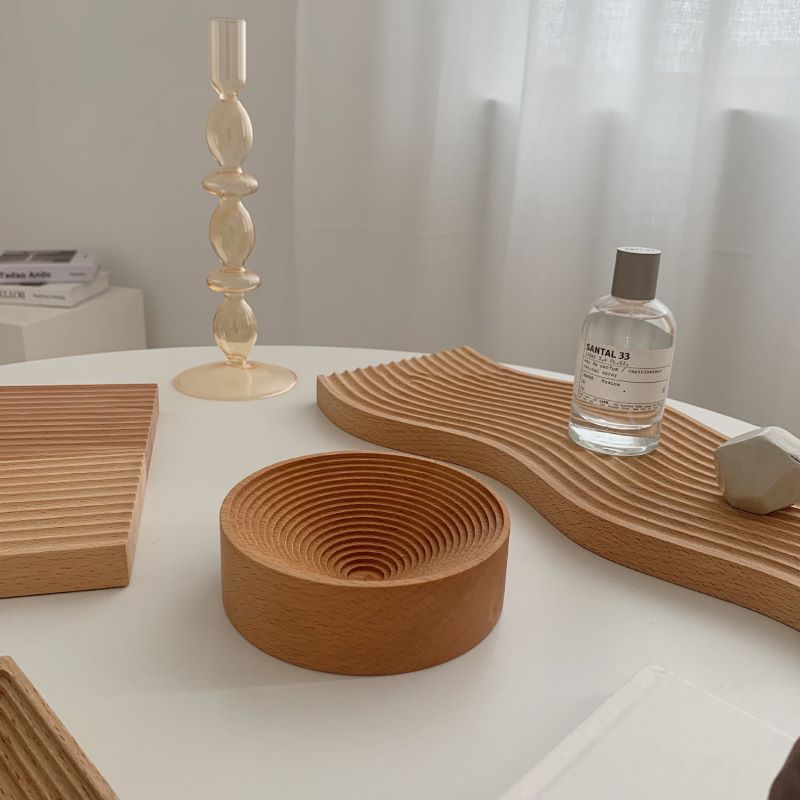 Wooden Nordic Style Tray