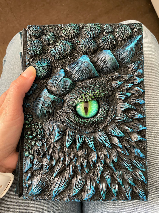 3D Dragon Embossed Diary/ journal