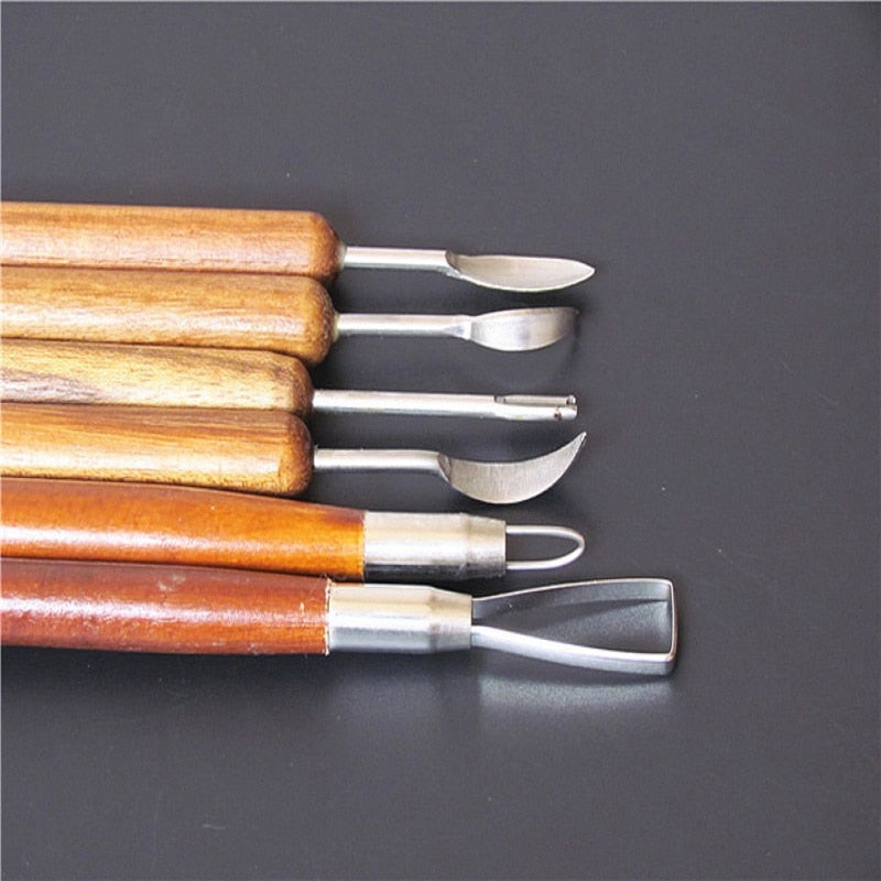 Ceramic Clay Pottery Modeling and Carving Tools