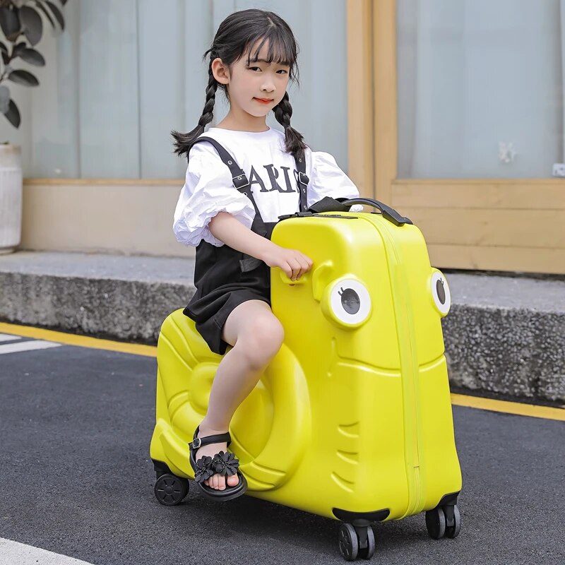 20/24 Inch Trolley Suitcases on Wheels for Kid travel