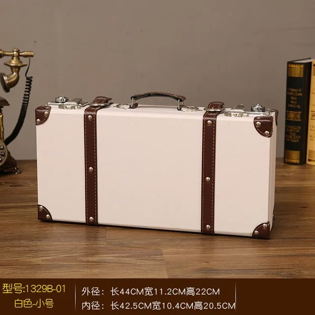 Luxury Vintage Trunk , Carryon ,Travel Hand Suitcases